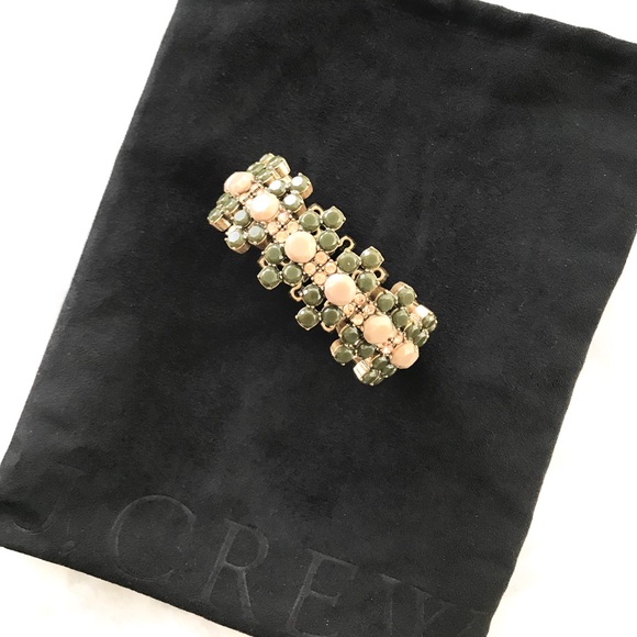 J. Crew Rhinestone Stretch Bracelet - Picture 3 of 4